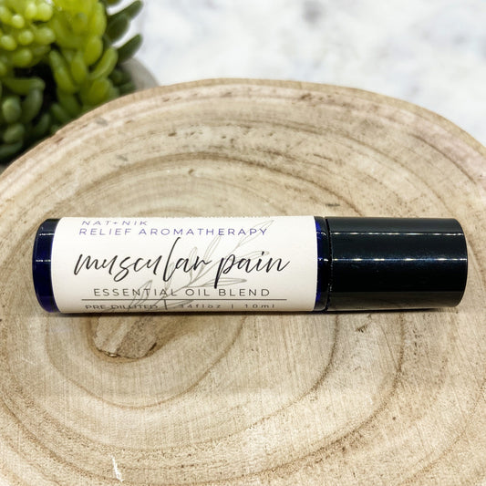 Essential Oil Blend Roller - MUSCULAR PAIN RELIEF