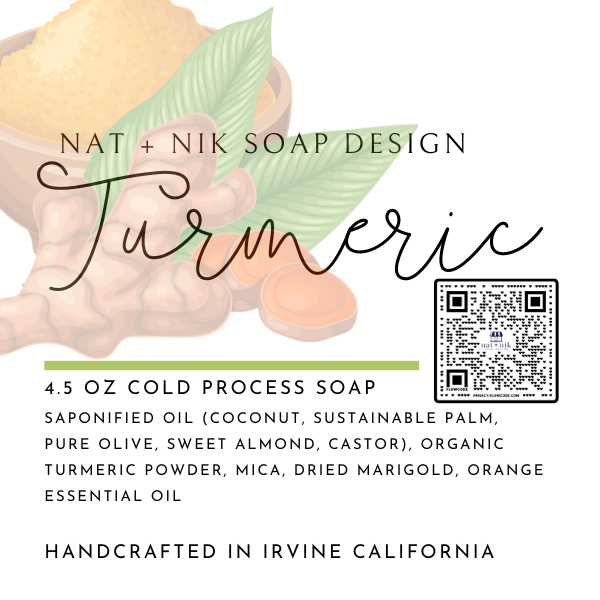 Organic Turmeric Wellness Soap