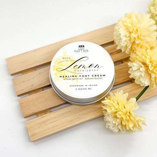 Nc.10 Healing Foot Cream -Lemon Eucalyptus