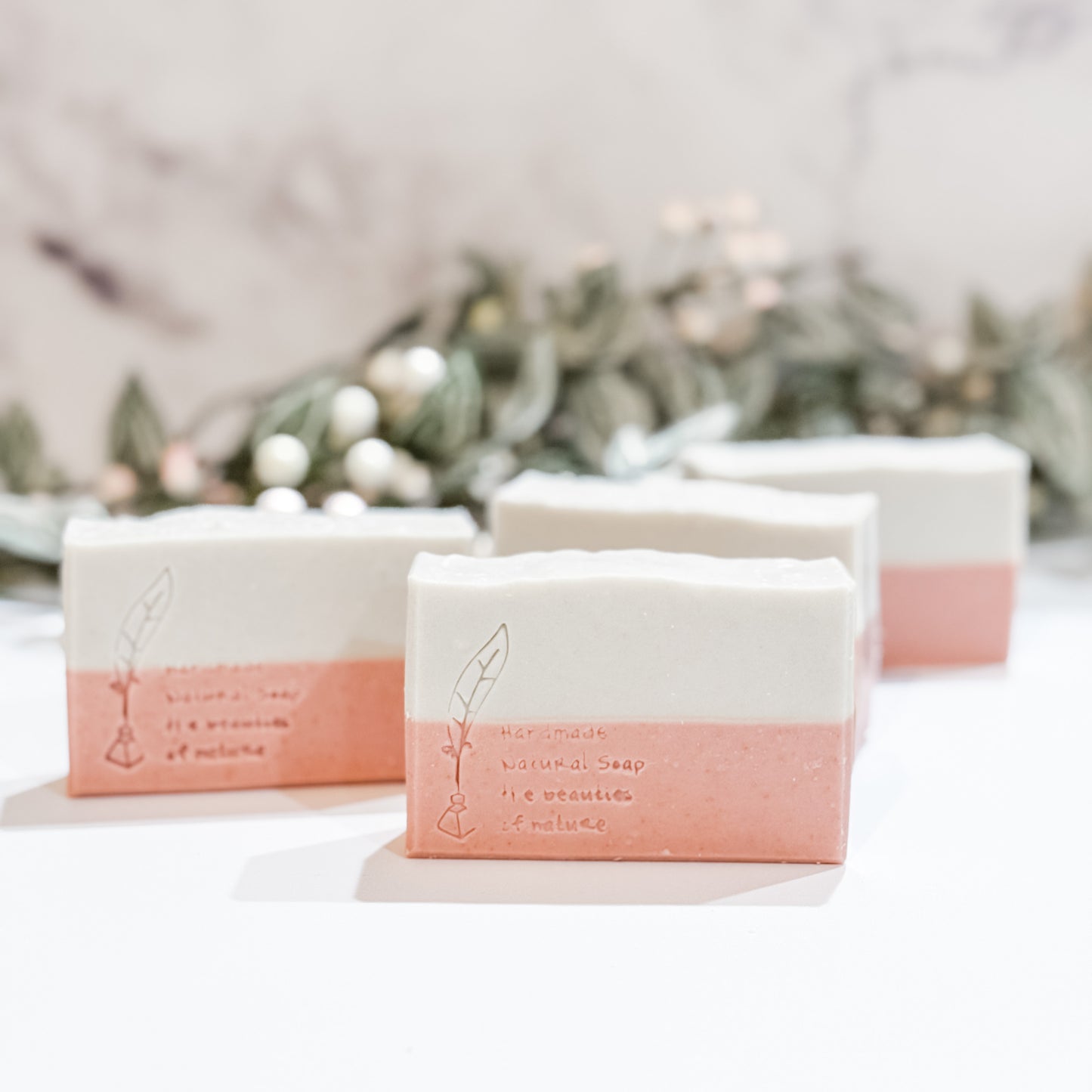 Rosemary Cedarwood Rose and Green Clay Wellness Soap