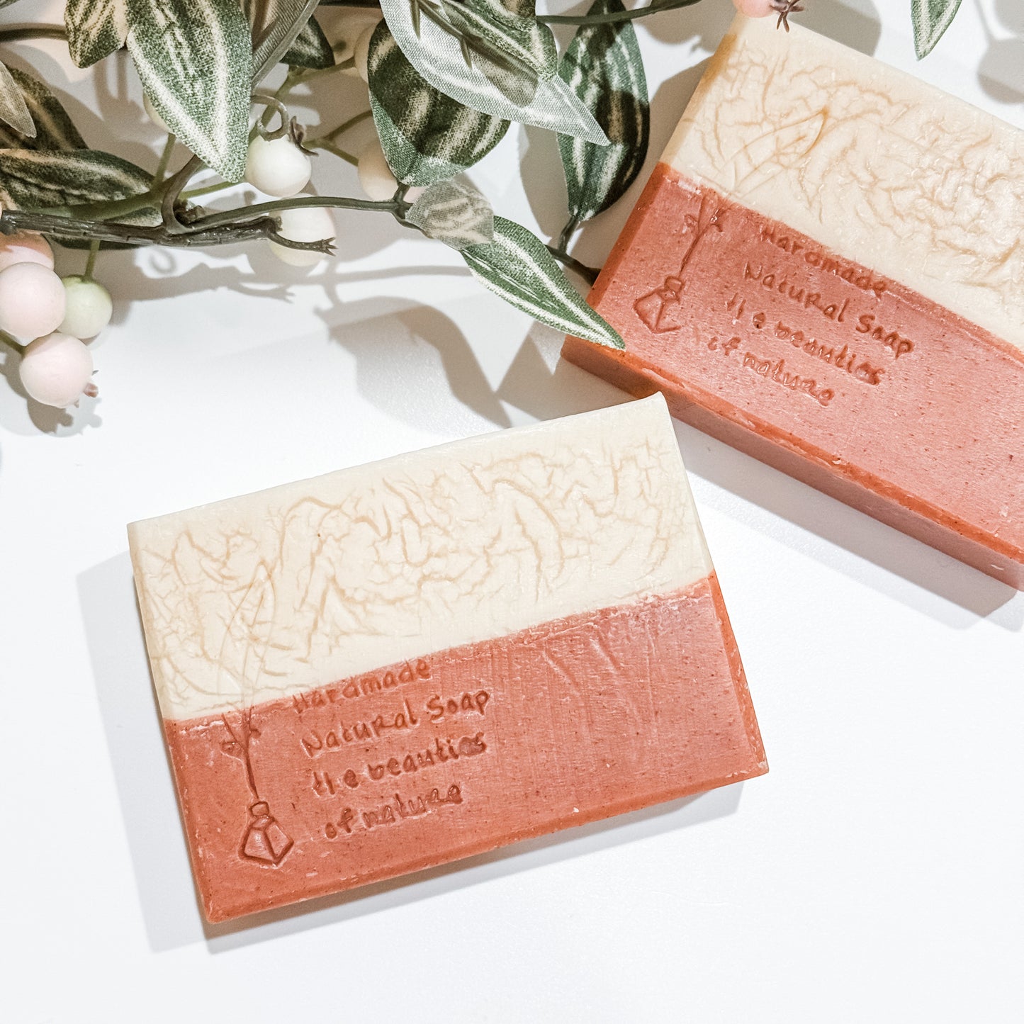 Lemongrass Grapefruit Bentonite and Dark Red Clay Wellness Soap