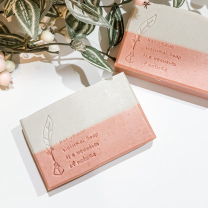 Rosemary Cedarwood Rose and Green Clay Wellness Soap