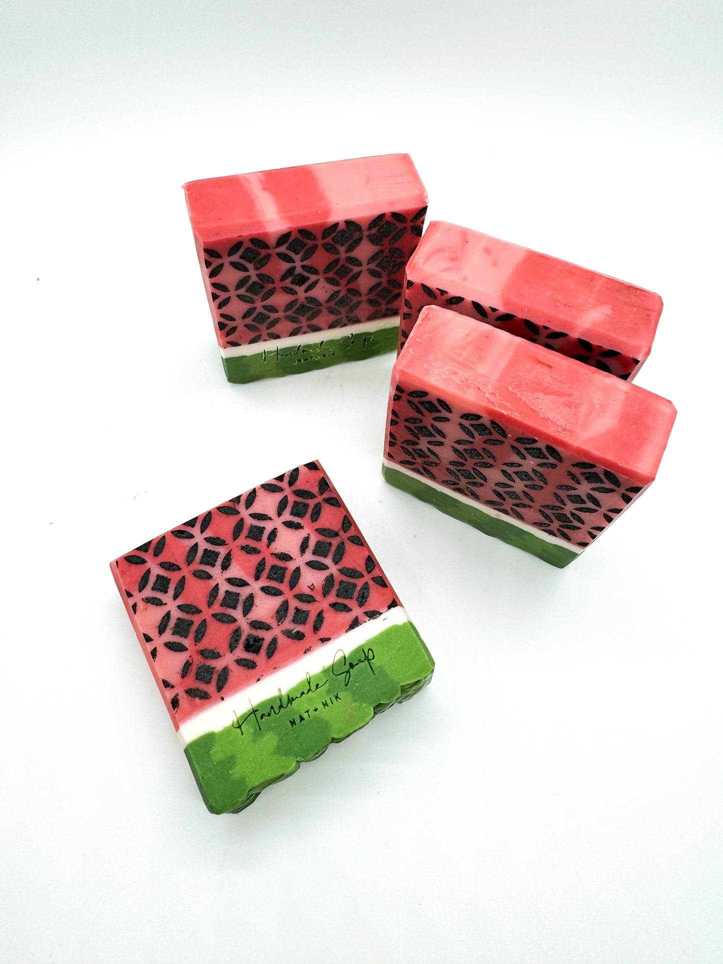 Summer 4.3 oz Watermelon Artisanal Face and Body Soap